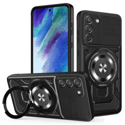Husa Samsung Galaxy S21 FE 5G Techsuit RuggedCam, negru