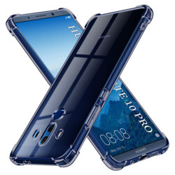 Husa Huawei Mate 10 Pro Techsuit Shockproof Clear Silicone, fumuriu