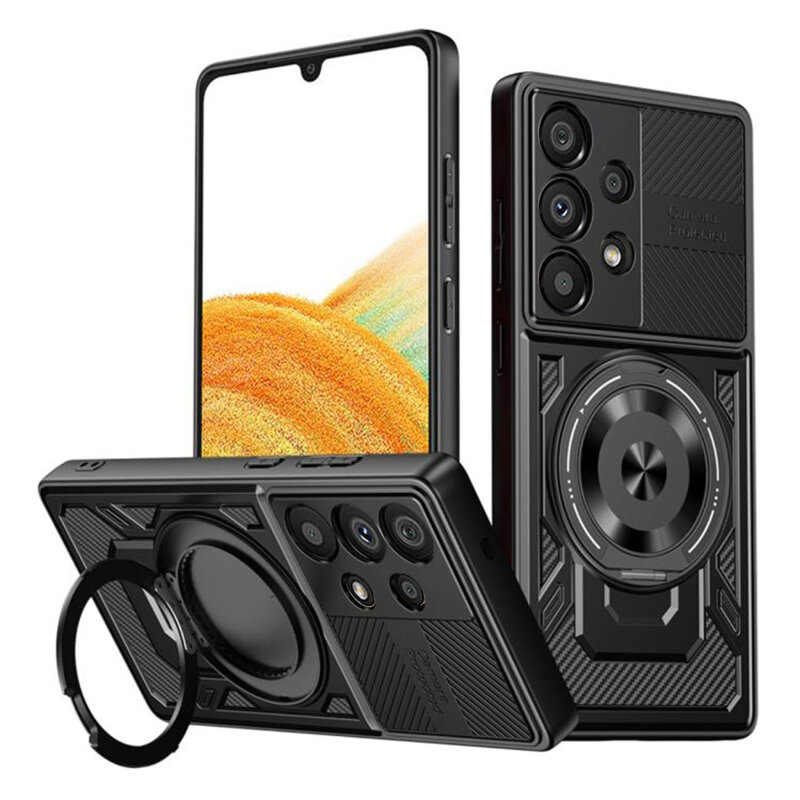 Husa Samsung Galaxy A33 5G Techsuit RuggedCam, negru