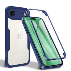 Husa 360° iPhone 17 Air Techsuit ColorVerse, albastru
