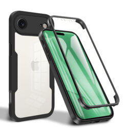 Husa 360° iPhone 17 Air Techsuit ColorVerse, negru