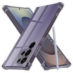 Husa Samsung Galaxy S25 Ultra Techsuit Shockproof Clear Silicone, fumuriu