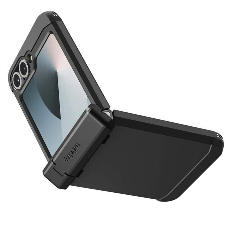 Husa Samsung Galaxy Z Flip6 Spigen Tough Armor Pro MagSafe, negru