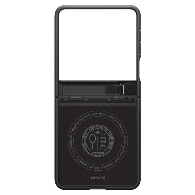 Husa Samsung Galaxy Z Flip7 Spigen Tough Armor Pro MagSafe, negru