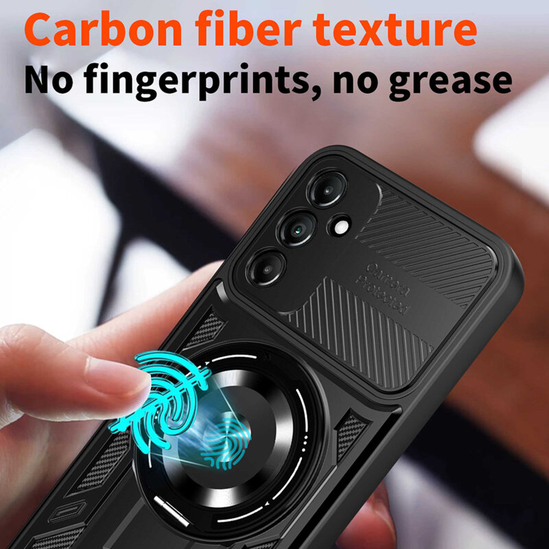 Husa Samsung Galaxy A14 5G Techsuit RuggedCam, negru