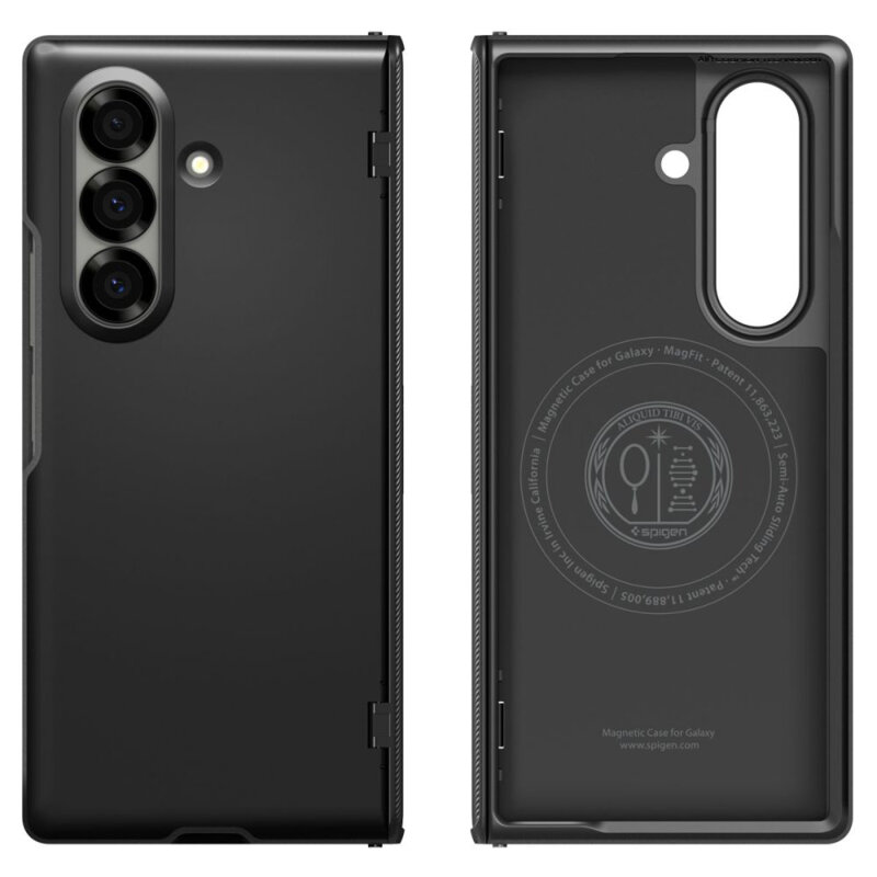 Husa Samsung Galaxy Z Fold7 Spigen Slim Armor Pro MagSafe, negru