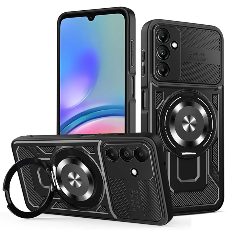 Husa Samsung Galaxy A05s Techsuit RuggedCam, negru