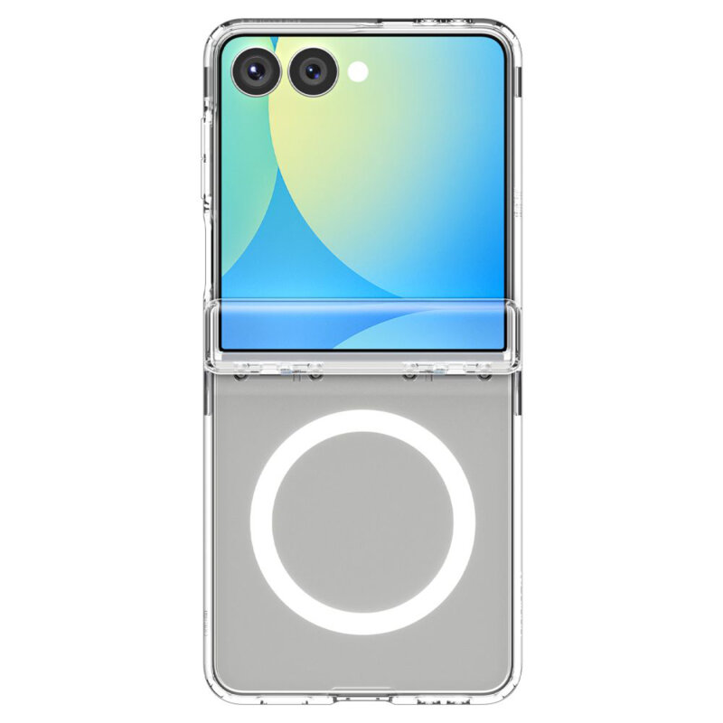 Husa Samsung Galaxy Z Flip7 Spigen Ultra Hybrid Pro MagSafe, transparenta