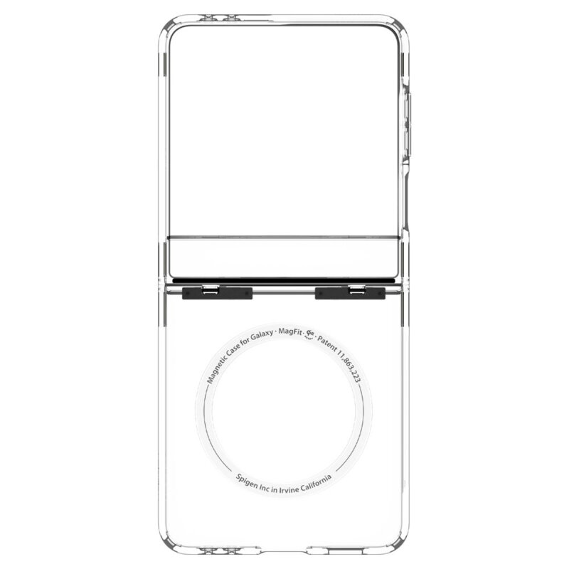 Husa Samsung Galaxy Z Flip7 Spigen Ultra Hybrid Pro MagSafe, transparenta
