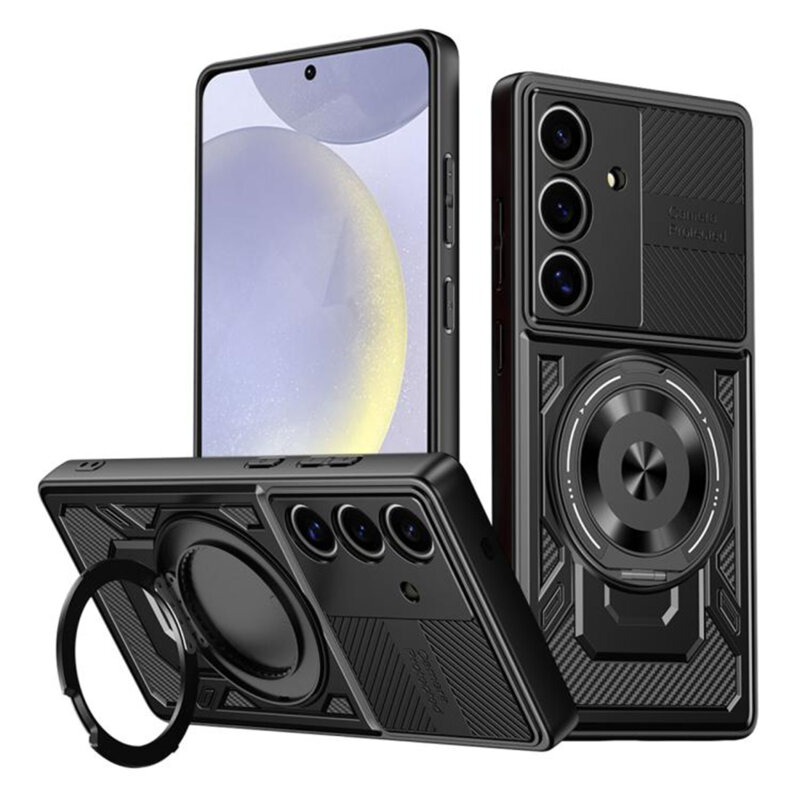 Husa Samsung Galaxy S24 Techsuit RuggedCam, negru
