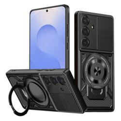 Husa Samsung Galaxy S25 Techsuit RuggedCam, negru