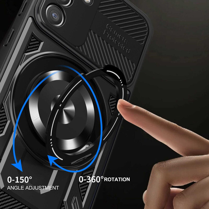 Husa Samsung Galaxy A55 5G Techsuit RuggedCam, gri