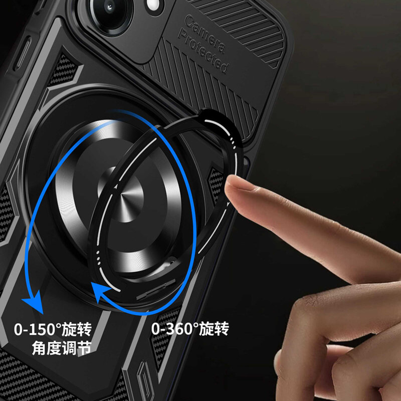 Husa Samsung Galaxy A06 Techsuit RuggedCam, gri