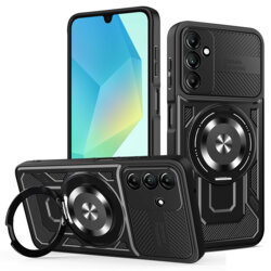 Husa Samsung Galaxy A16 5G Techsuit RuggedCam, negru