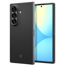 Husa Samsung Galaxy Z Fold7 Spigen Air Skin , negru aramid