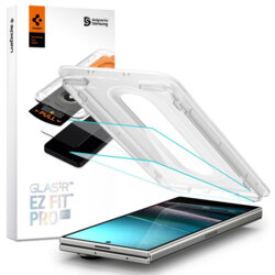 [Pachet 2x] Folie Samsung Galaxy Z Fold7 Spigen Glas.tR EZ Fit Pro HD, transparenta