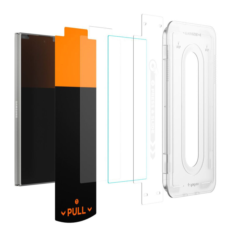 Folie Samsung Galaxy Z Fold7 Spigen Glas.tR EZ Fit Pro HD, transparenta