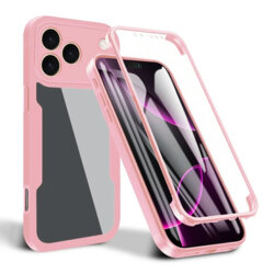 Husa 360° iPhone 17 Pro Max Techsuit ColorVerse, roz
