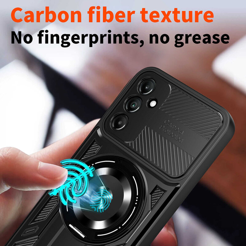 Husa Samsung Galaxy A26 5G Techsuit RuggedCam, gri