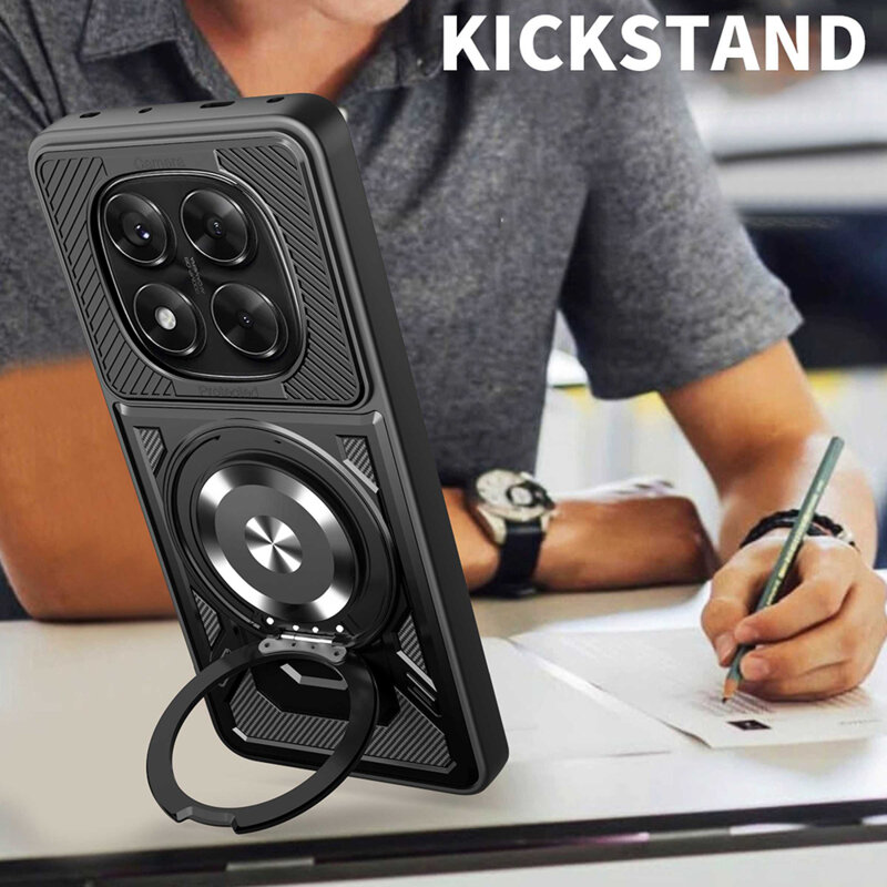 Husa Xiaomi Poco X7 Techsuit RuggedCam, gri