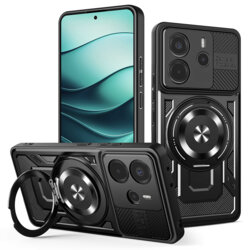 Husa Xiaomi Redmi Note 14 5G Techsuit RuggedCam, negru