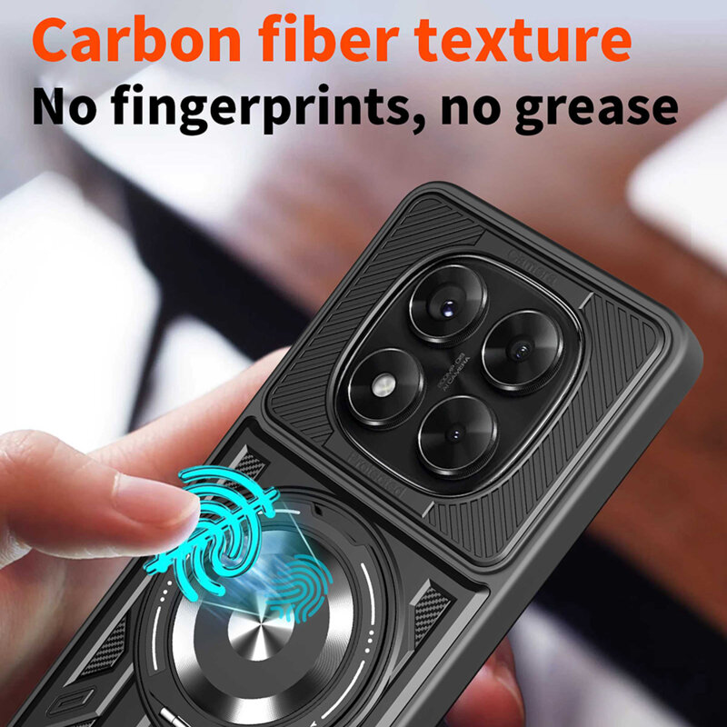 Husa Xiaomi Redmi Note 14 Pro 5G Techsuit RuggedCam, mov