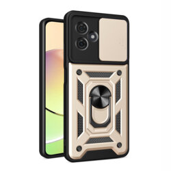 Husa Motorola Moto G54 protectie camera Techsuit CamShield Series, auriu