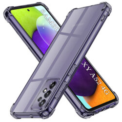 Husa Samsung Galaxy A52s 5G Techsuit Shockproof Clear Silicone, fumuriu