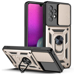 Husa Samsung Galaxy A33 5G protectie camera Techsuit CamShield Series, auriu