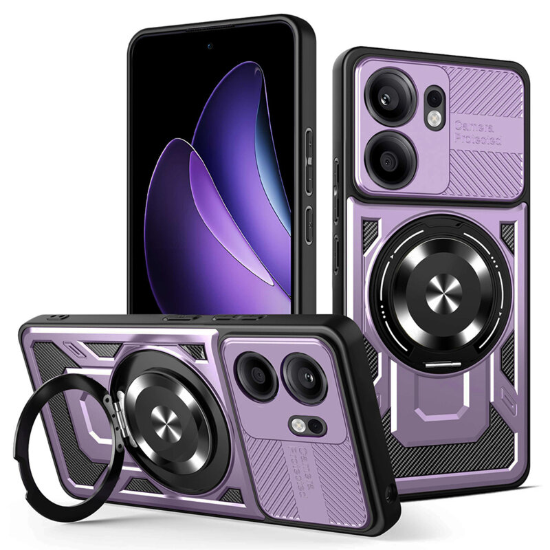 Husa Oppo Reno13 F 4G Techsuit RuggedCam, mov
