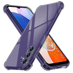 Husa Samsung Galaxy A14 5G Techsuit Shockproof Clear Silicone, fumuriu