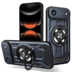 Husa iPhone 17 Air Techsuit RuggedCam, albastru