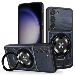 Husa Samsung Galaxy S23 Techsuit RuggedCam, albastru