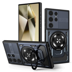 Husa Samsung Galaxy S24 Ultra Techsuit RuggedCam, albastru