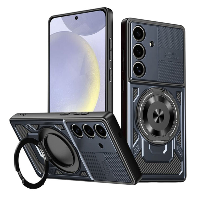 Husa Samsung Galaxy S24 Techsuit RuggedCam, albastru
