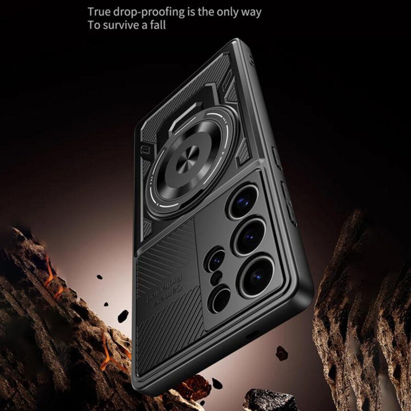 Husa Samsung Galaxy S24 Techsuit RuggedCam, albastru