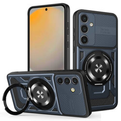 Husa Samsung Galaxy S24 FE Techsuit RuggedCam, albastru