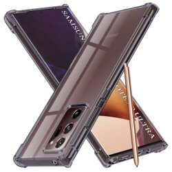 Husa Samsung Galaxy Note 20 Ultra 5G Techsuit Shockproof Clear Silicone, fumuriu