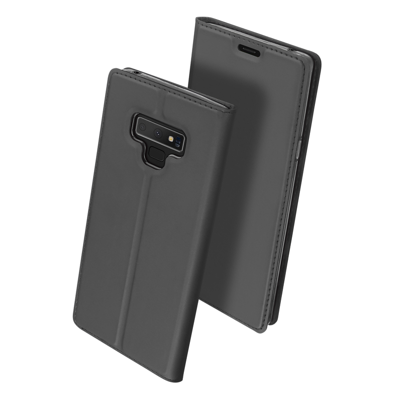 Husa Samsung Galaxy Note 9 Dux Ducis Flip Stand Book - Gri