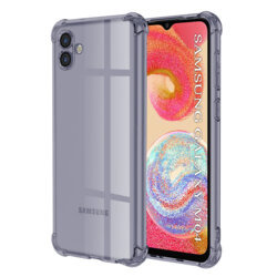 Husa Samsung Galaxy M04 Techsuit Shockproof Clear Silicone, fumuriu