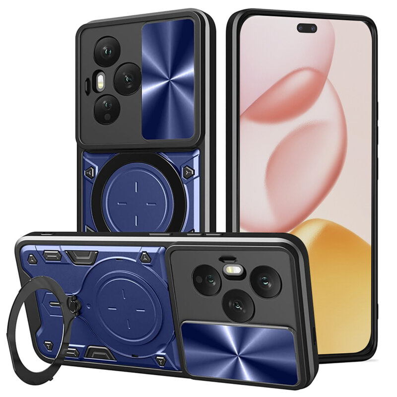 Husa Honor 400 Pro Techsuit CamGuard Pro, albastru