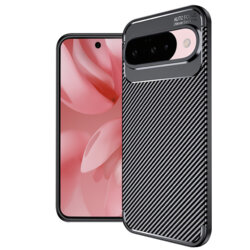 Husa Google Pixel 10 Techsuit CarbonFiber, negru