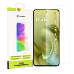 Folie sticla Motorola Moto G86 Techsuit Clear Vision Glass, transparenta