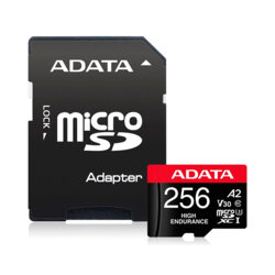 Card memorie 256GB MicroSDXC Adata, AUSDX256GUI3V30SHA2-RA1