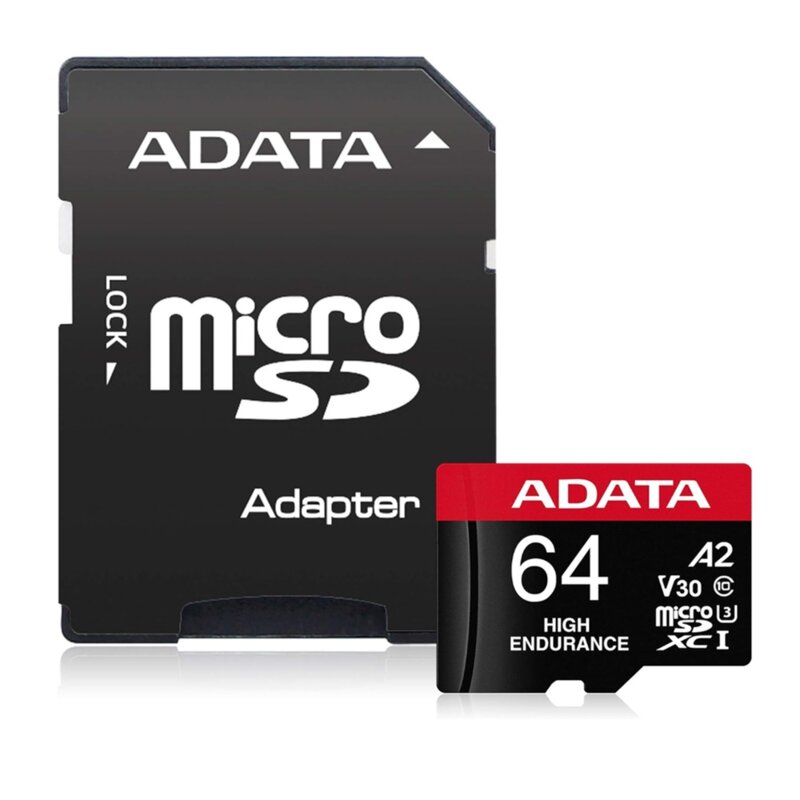 Card memorie 64GB Micro SDXC Adata, AUSDX64GUI3V30SHA2