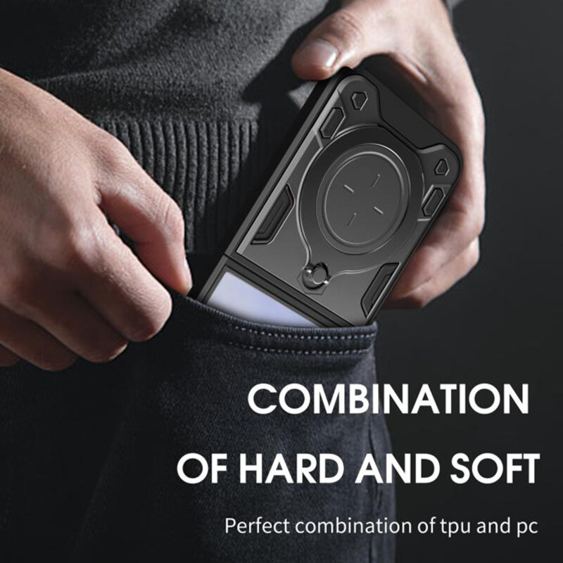 Husa Samsung Galaxy Z Flip7 Techsuit CamGuard Pro, mov