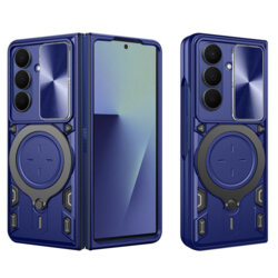 Husa Samsung Galaxy Z Fold7 Techsuit CamGuard Pro, albastru