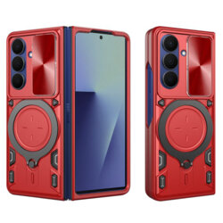 Husa Samsung Galaxy Z Fold7 Techsuit CamGuard Pro, rosu