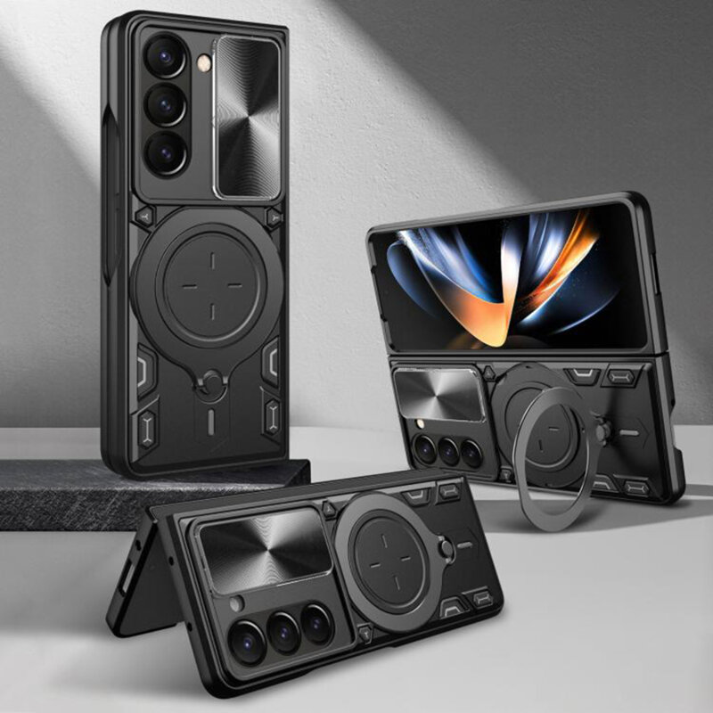 Husa Samsung Galaxy Z Fold7 Techsuit CamGuard Pro, rosu