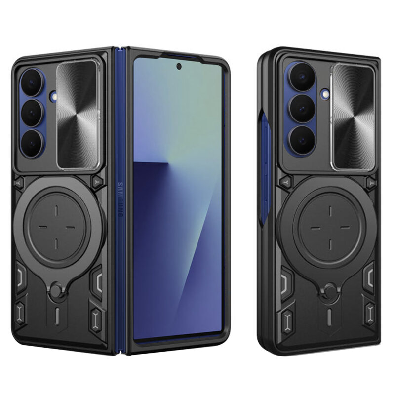 Husa Samsung Galaxy Z Fold7 Techsuit CamGuard Pro, negru